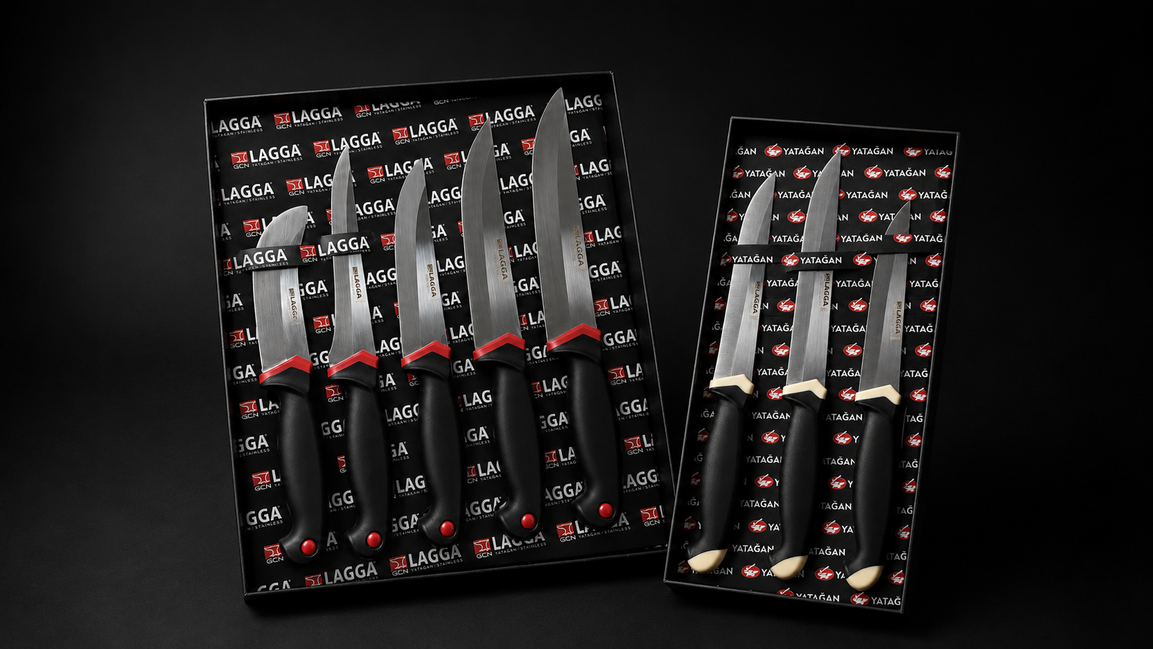 Premium Küchenmesser-Sets - Edelstahl