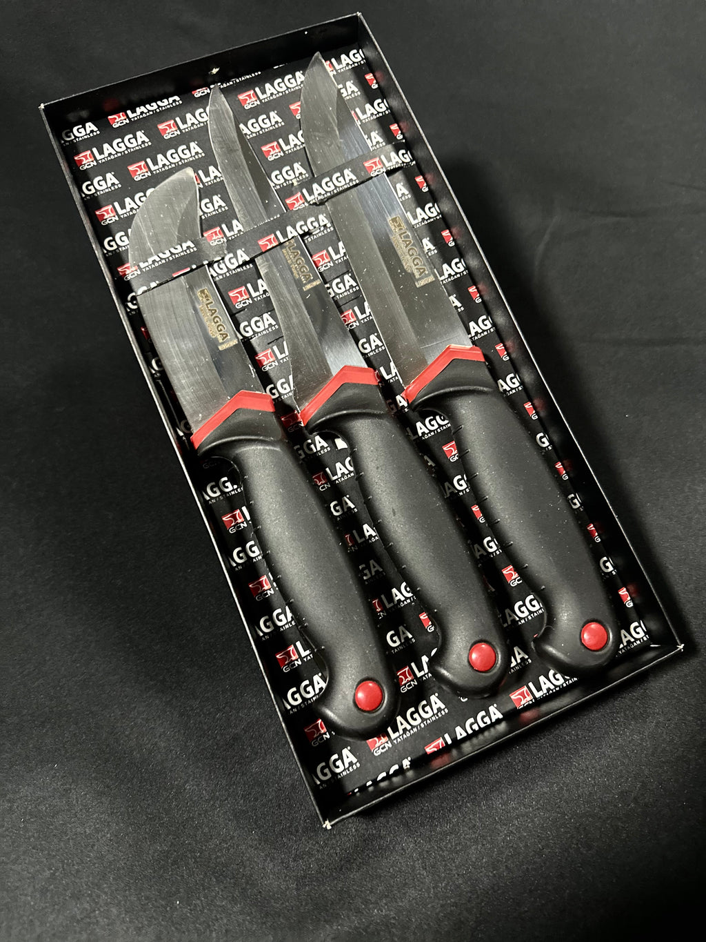 Premius Küchenmesser Set - 3-teilig (Dicke Klinge I Edelstahl / Made in Yatagan, Türkei