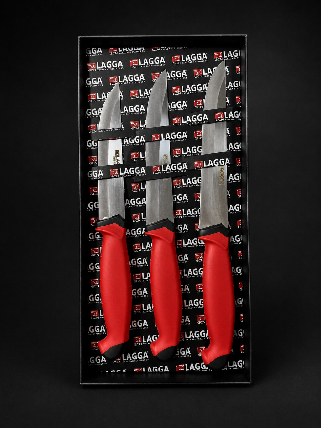 Premium Kitchen Knife Set - 3-Piece I Medium Blades I Stainless Steel