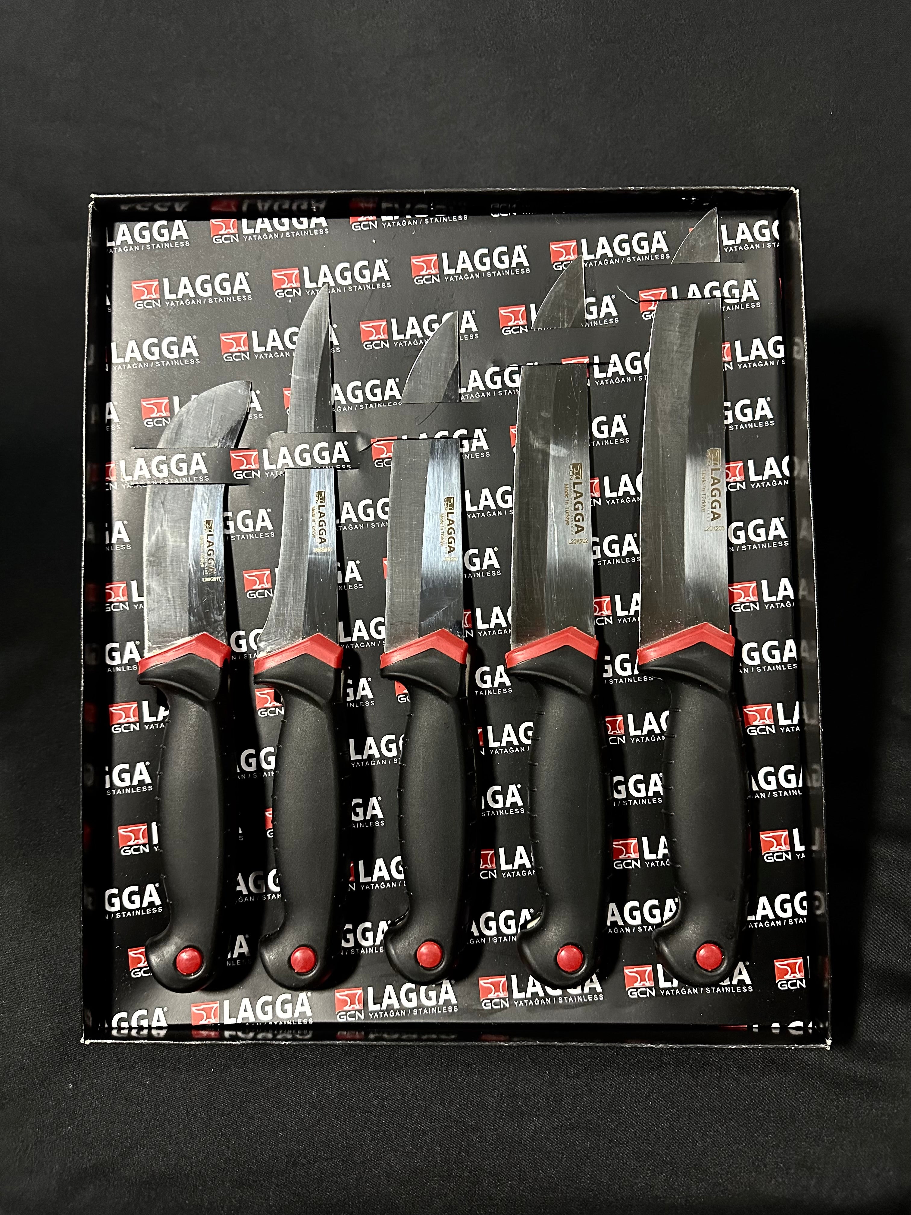 Premium Küchenmesser Set - 5-teilig I Edelstahl