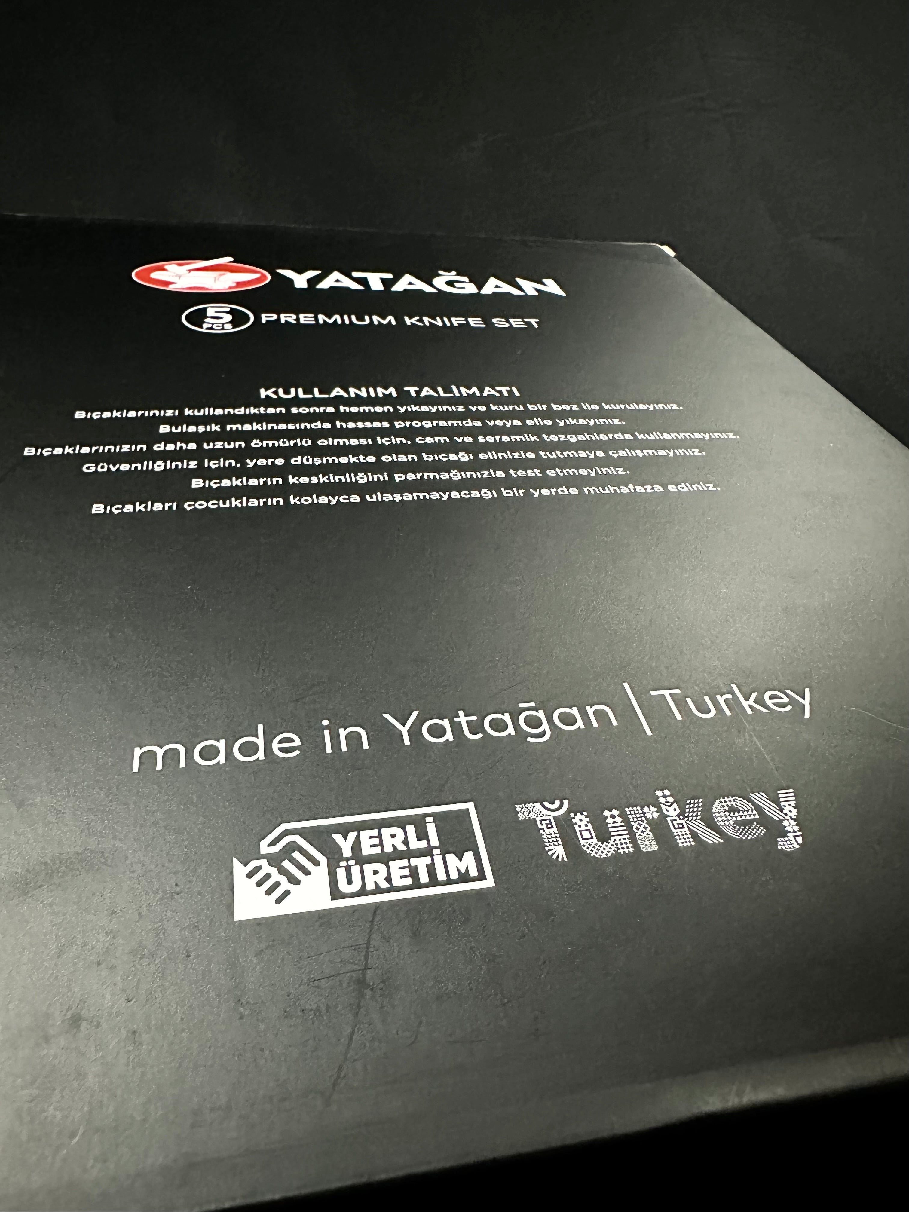 Premium Küchenmesser Set - 5-teilig I Edelstahl