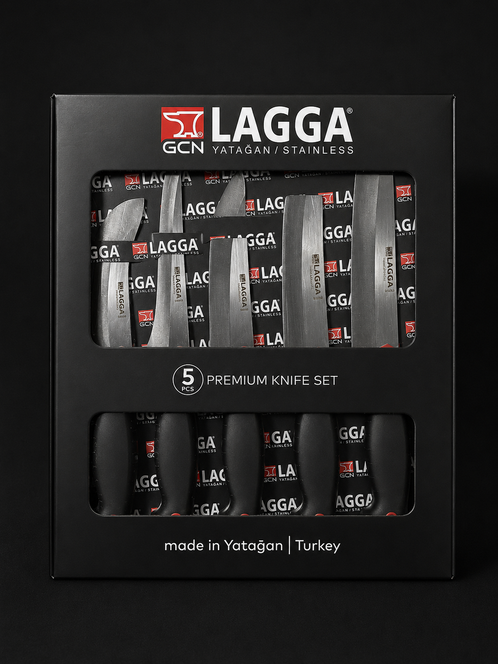 Premium Kitchen Knife Set - 5-Piece I Stainless Steel
