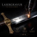 Lasergravur für Schwerter